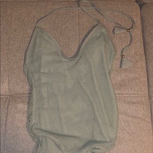 One piece bathing suit